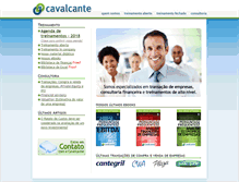 Tablet Screenshot of cavalcanteassociados.com.br